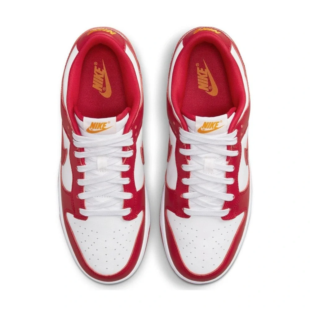 Nike Dunk Low Retro Gym Red White USC DD1391-602 Men's Size 10 UK 9 EUR 44 NIB